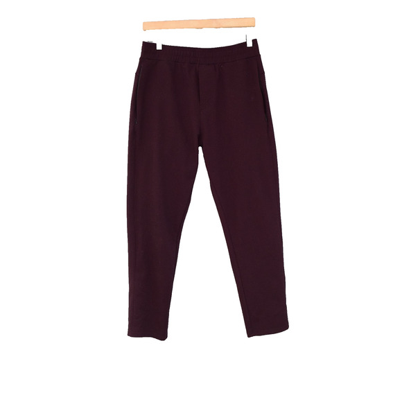 Public Rec Mens Burgundy Jogger Sweatpants 32/32 Athleisure - Picture 1 of 4